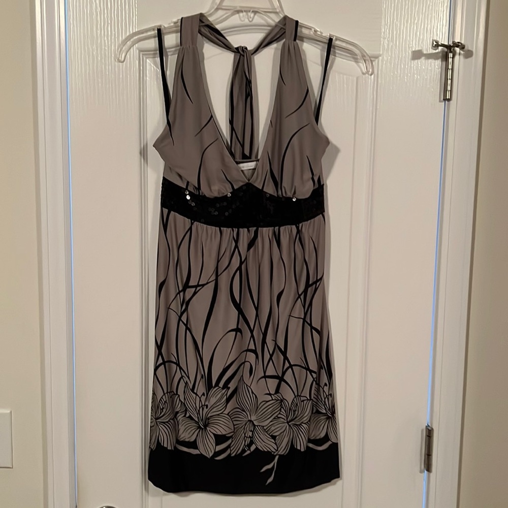 EUC Halter dress size L